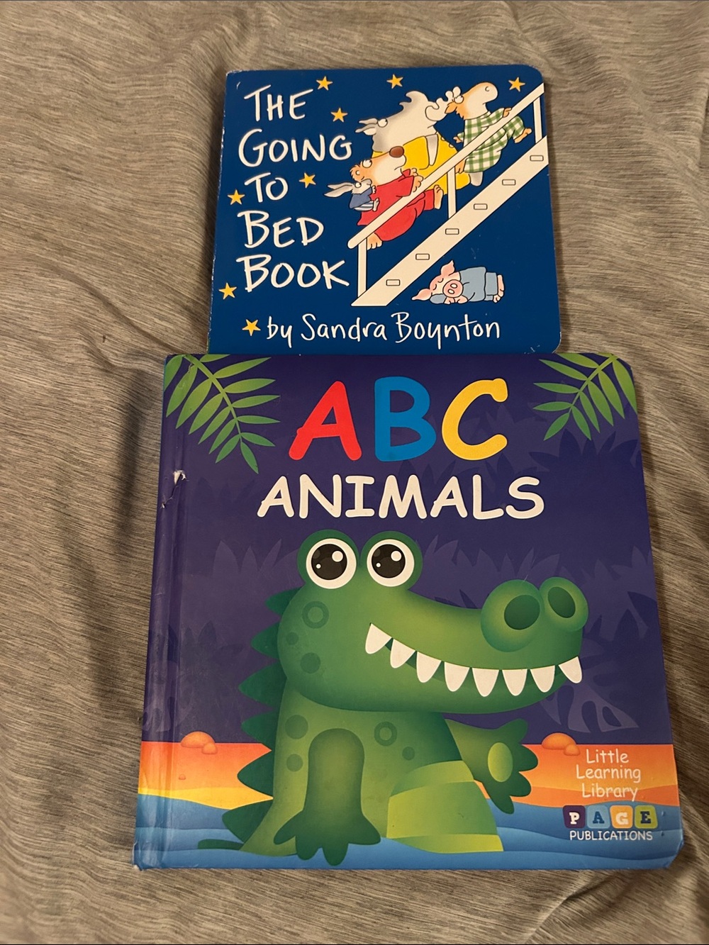 ABC Animals & The Going to Bed Book - Colorful Kids Board Books